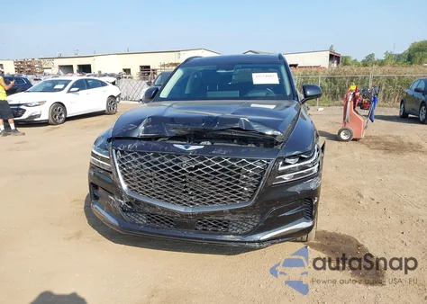 2024 Genesis Gv80 Advanced/Prestige/Prestige Signature из США, поврежденный, VIN KMUHCESC4RU167317